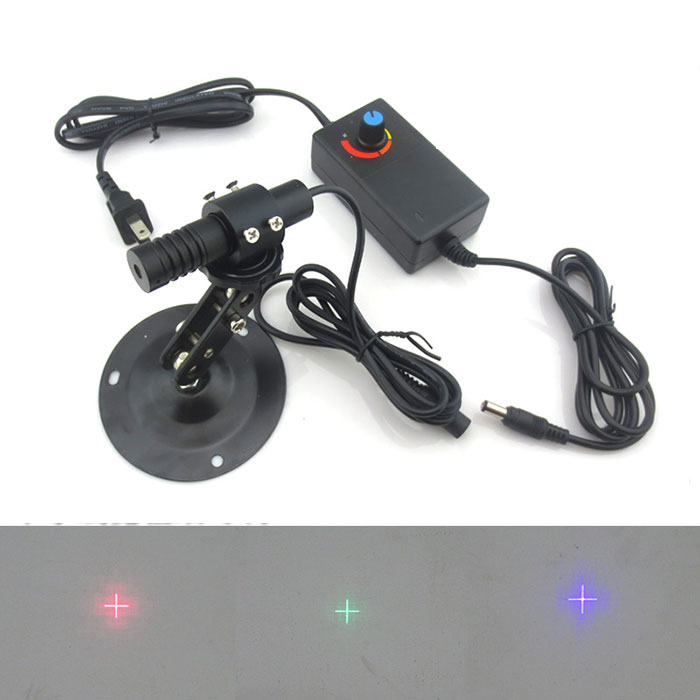 Small Crosshair Laser Module 1.9mard and Laser Line width adjustable 650nm 520nm 450nm red green blue